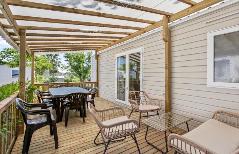 Particulier Loue Ce Mobil-Home 3 Chambres, Tout Confort Valras-Plage Bagian luar foto
